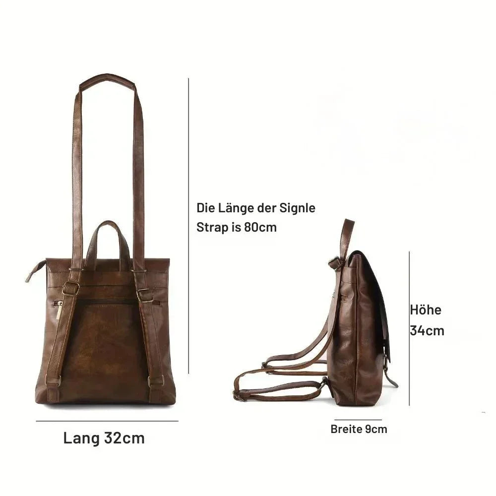 Ermelinde - Retro Multifunctionele Rugzak