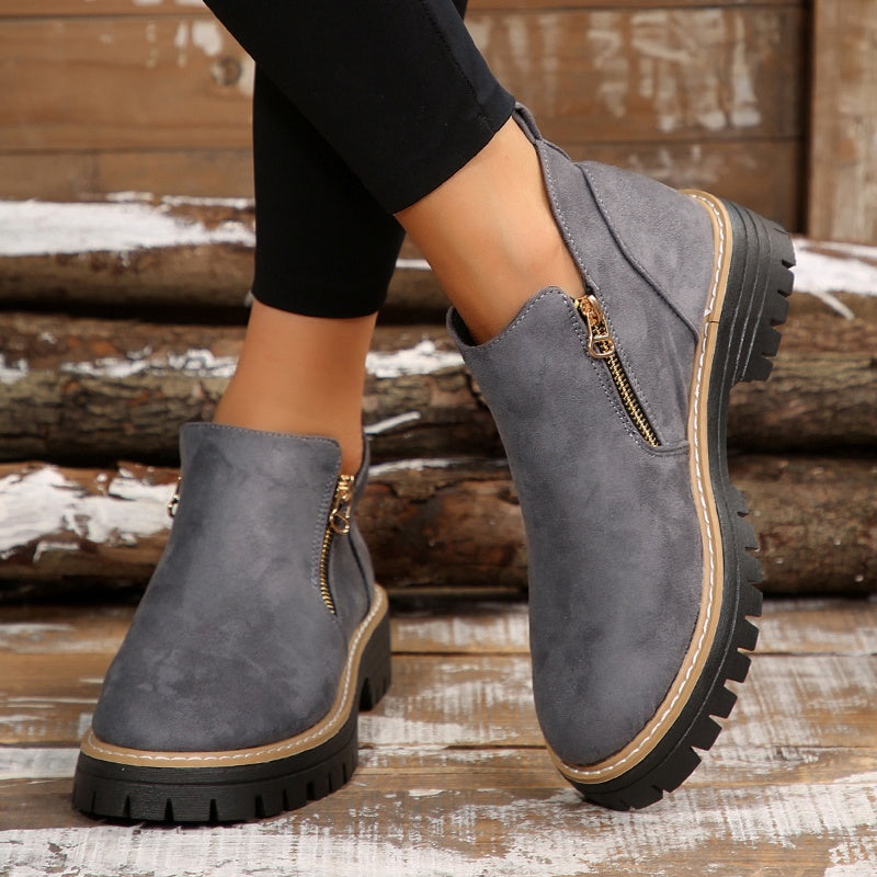 👠 ✨Dames schoenen met ronde neus en zijrits: stijlvol, comfortabel en perfect voor elke dag!