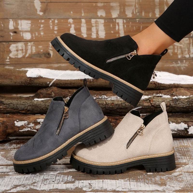 👠 ✨Dames schoenen met ronde neus en zijrits: stijlvol, comfortabel en perfect voor elke dag!