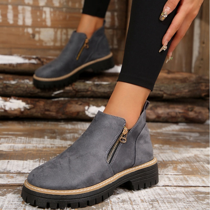 👠 ✨Dames schoenen met ronde neus en zijrits: stijlvol, comfortabel en perfect voor elke dag!