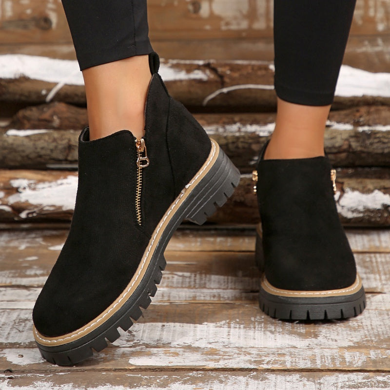 👠 ✨Dames schoenen met ronde neus en zijrits: stijlvol, comfortabel en perfect voor elke dag!