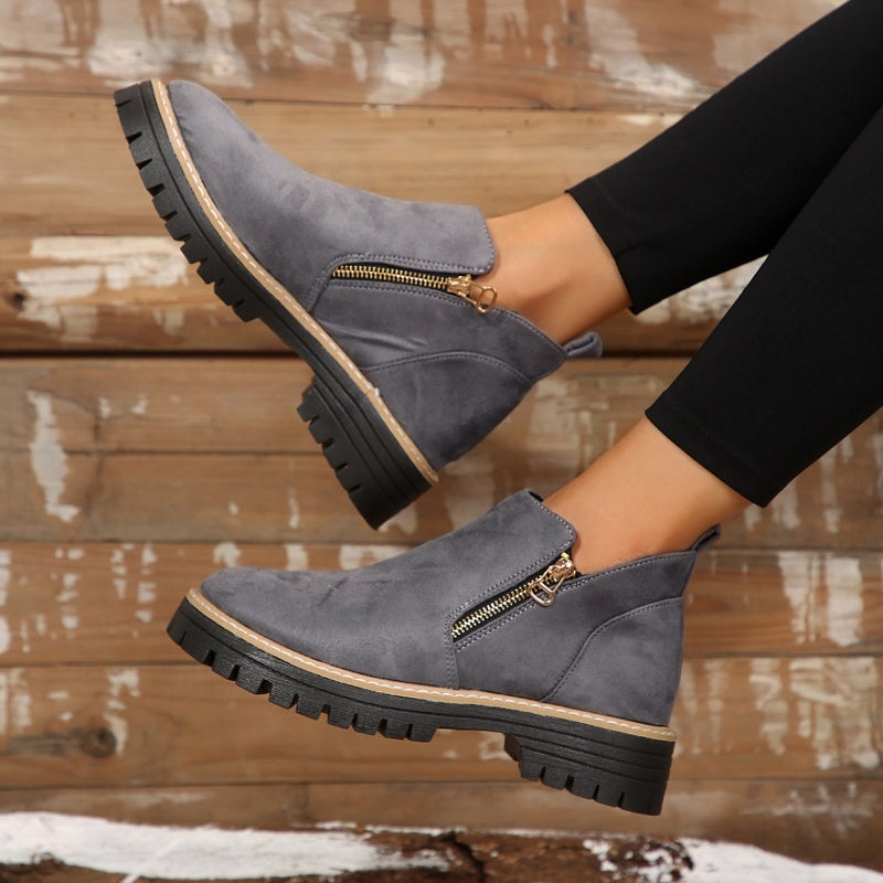 👠 ✨Dames schoenen met ronde neus en zijrits: stijlvol, comfortabel en perfect voor elke dag!