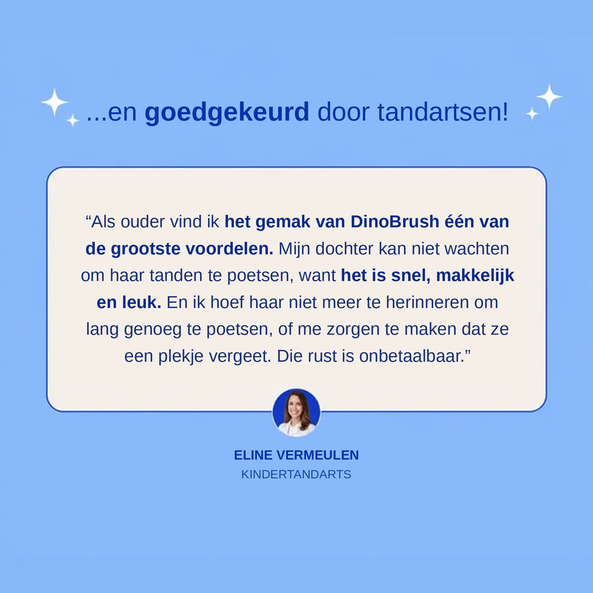 DinoBrush™ - De U-vormige elektrische tandenborstel voor kinderen (2–12 jaar)