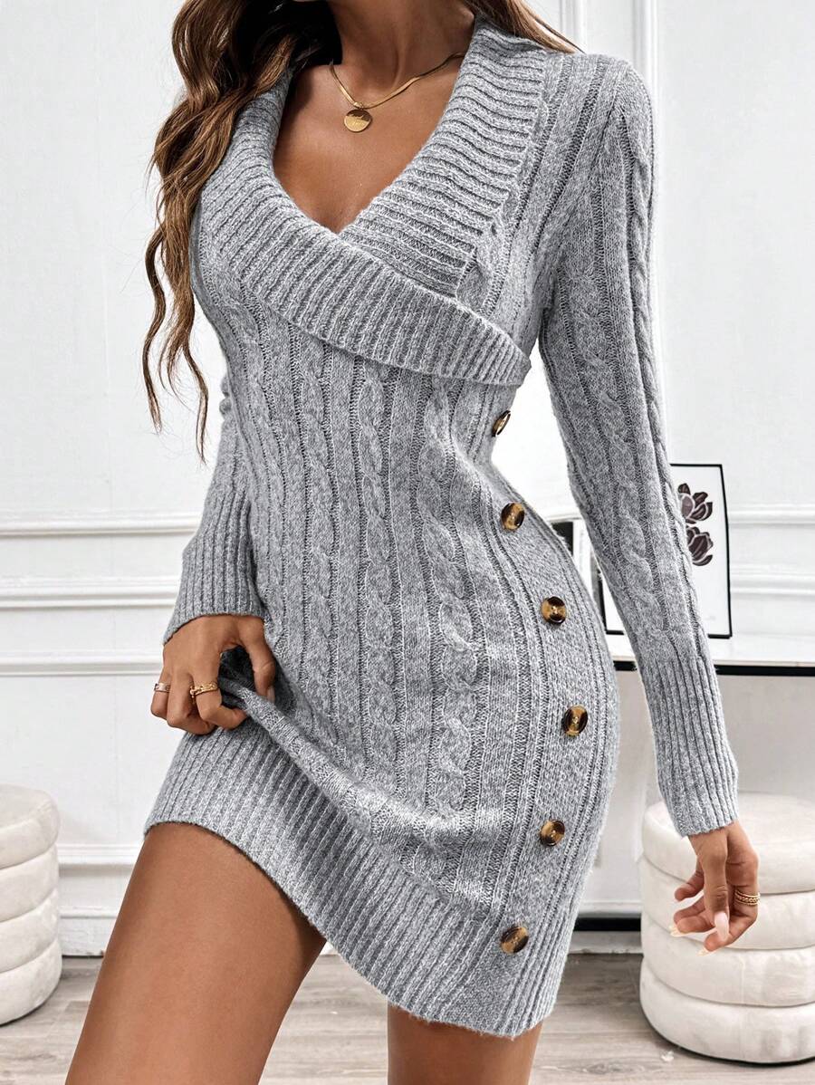 Luna™ | Comfortabele jurk in gebreide stof