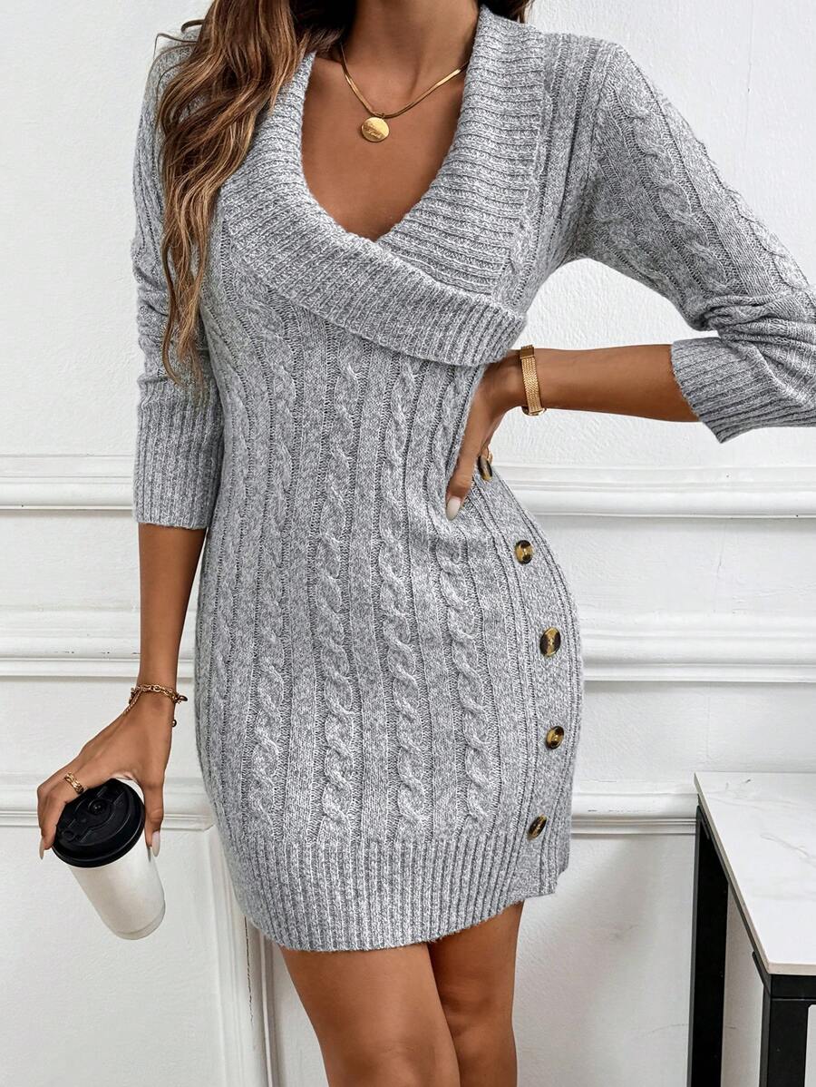 Luna™ | Comfortabele jurk in gebreide stof