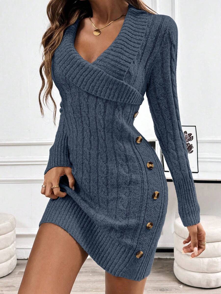 Luna™ | Comfortabele jurk in gebreide stof