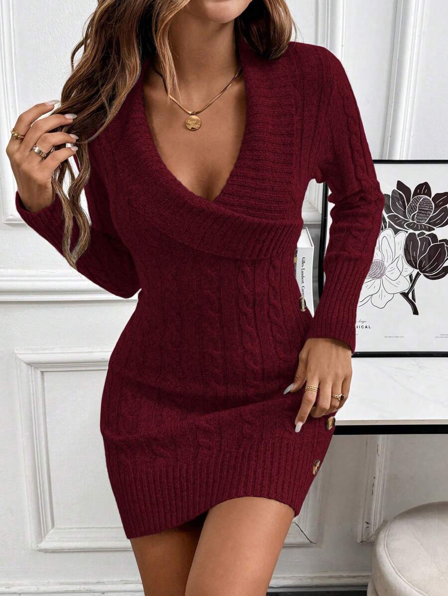 Luna™ | Comfortabele jurk in gebreide stof