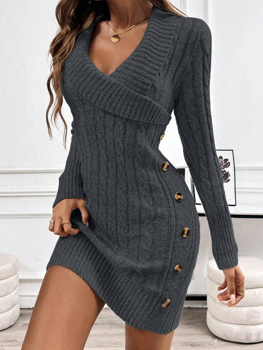 Luna™ | Comfortabele jurk in gebreide stof