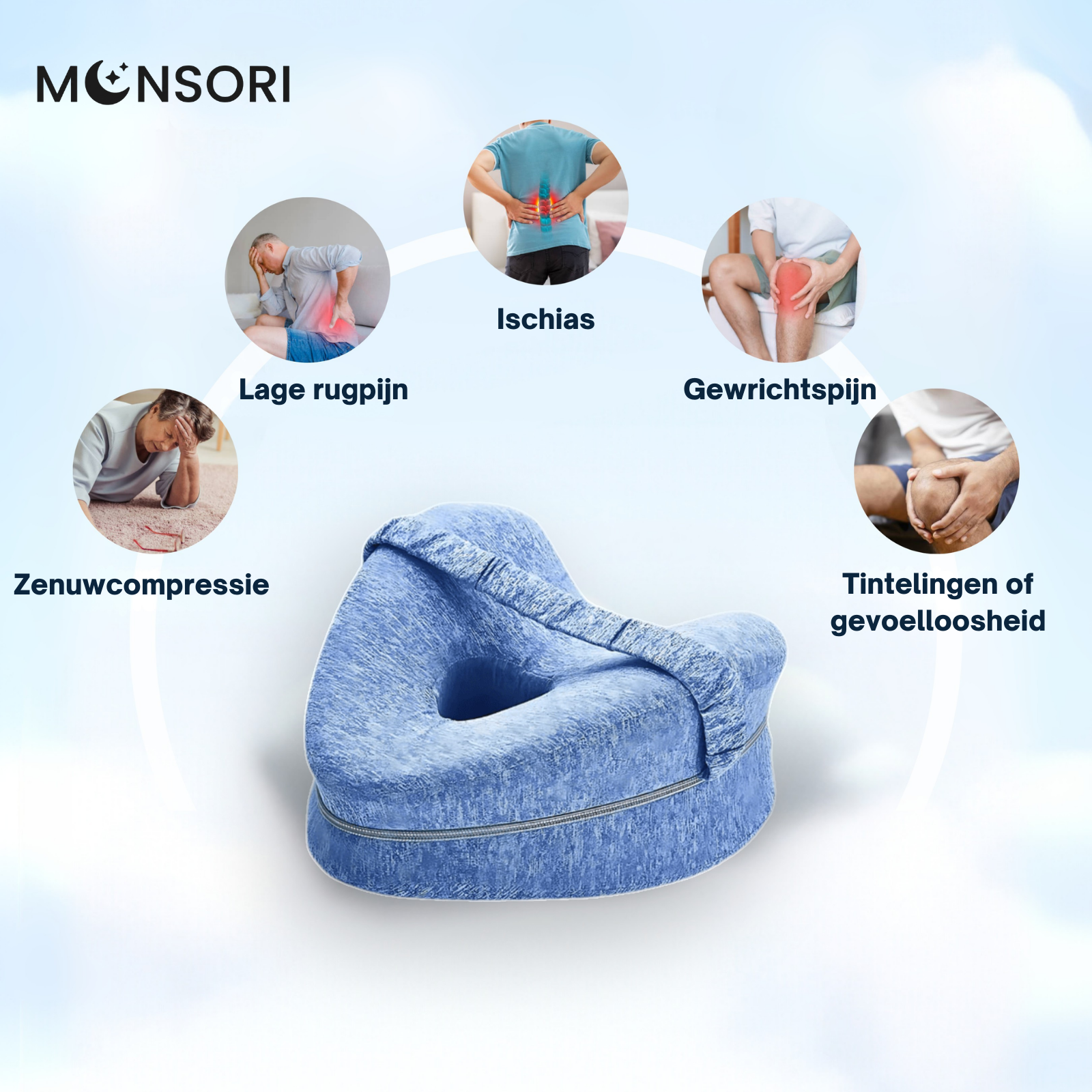 Lunava™ – Ergonomisch Heupkussen