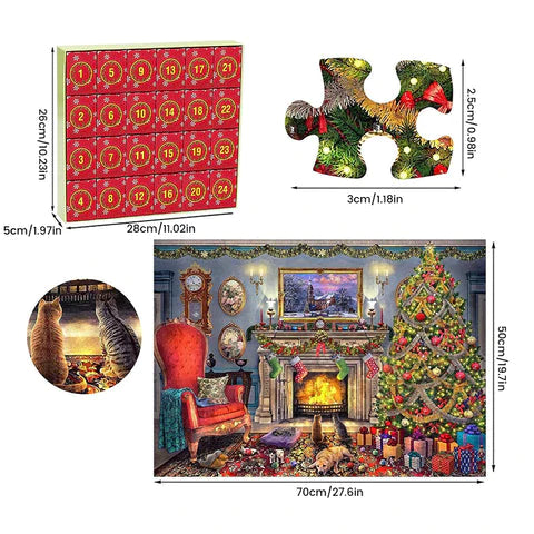 Luxe puzzel adventskalender