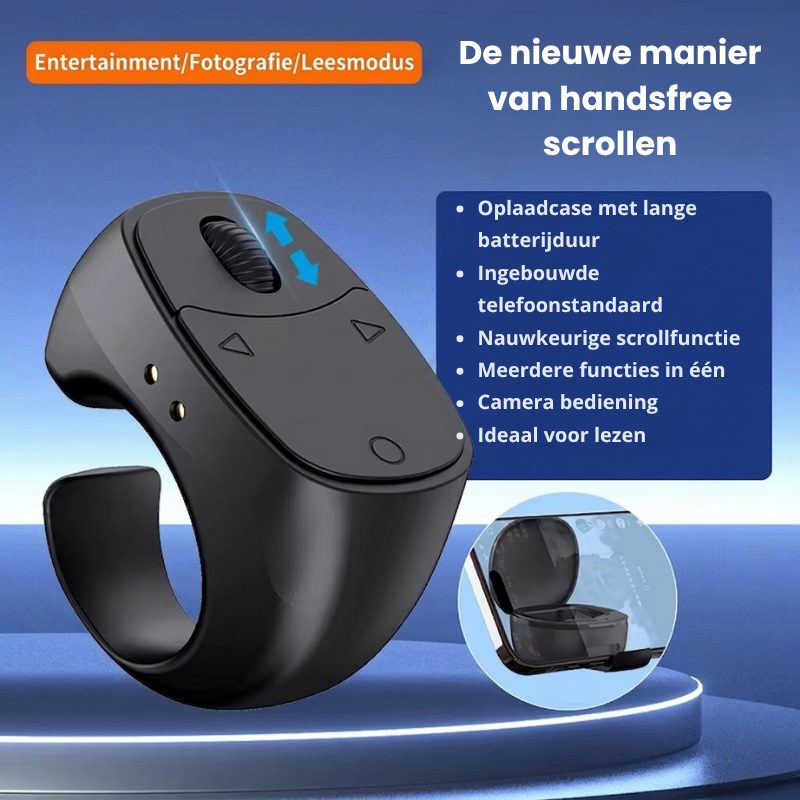SwipeRing™ | Scroll Zonder Je Telefoon Aan Te Raken