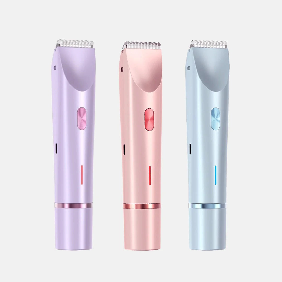 GlowTrim™ | 2-in-1 Pijnloze Lichaamshaar Trimmer