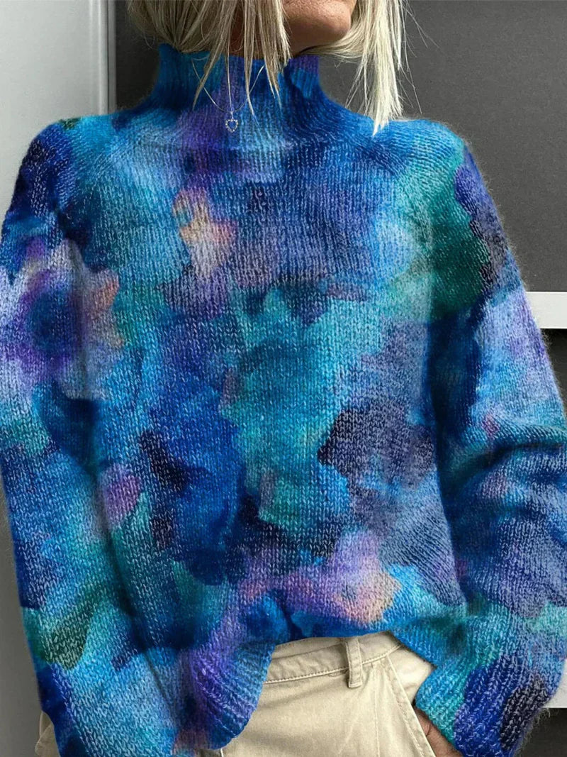 Angelie™ | Geborduurde Trui “Wilde Tuin”