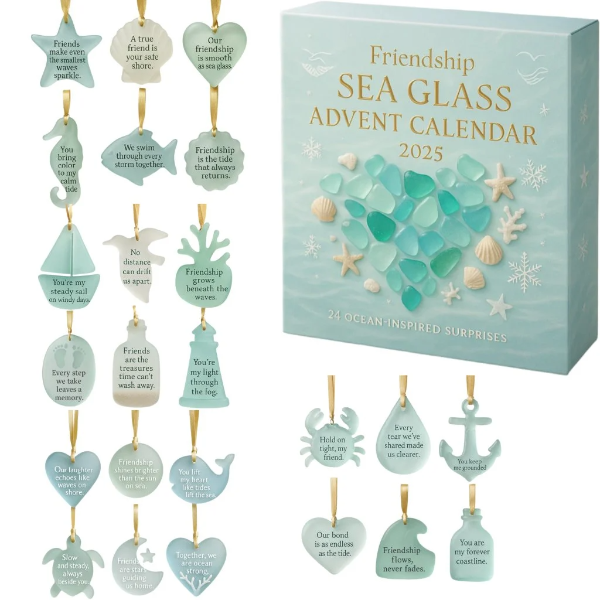 🌊 Friendship sea glass advent calendar 2025