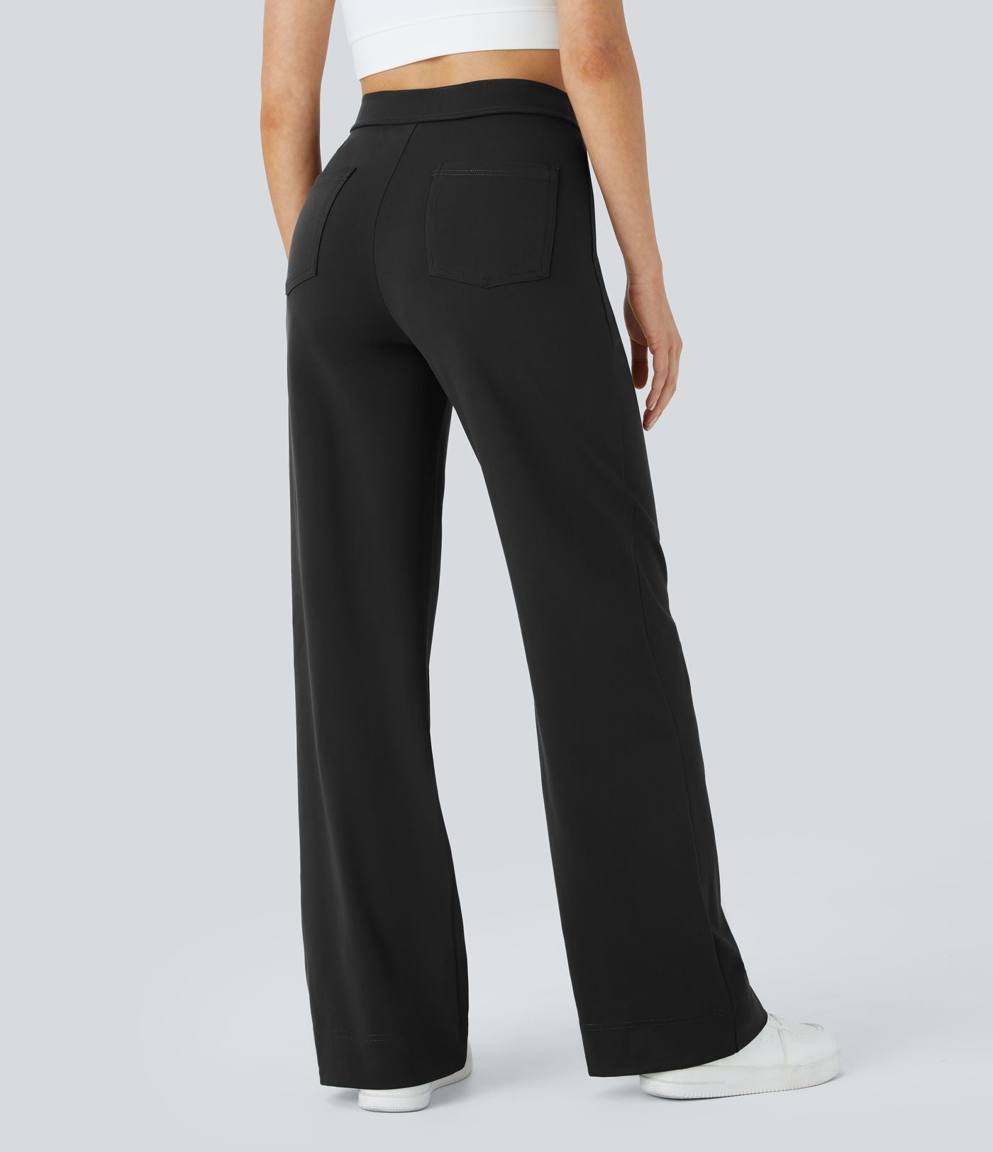 Emma™ | Elegante Elastische High-Waist Pantalon (1+1 GRATIS)