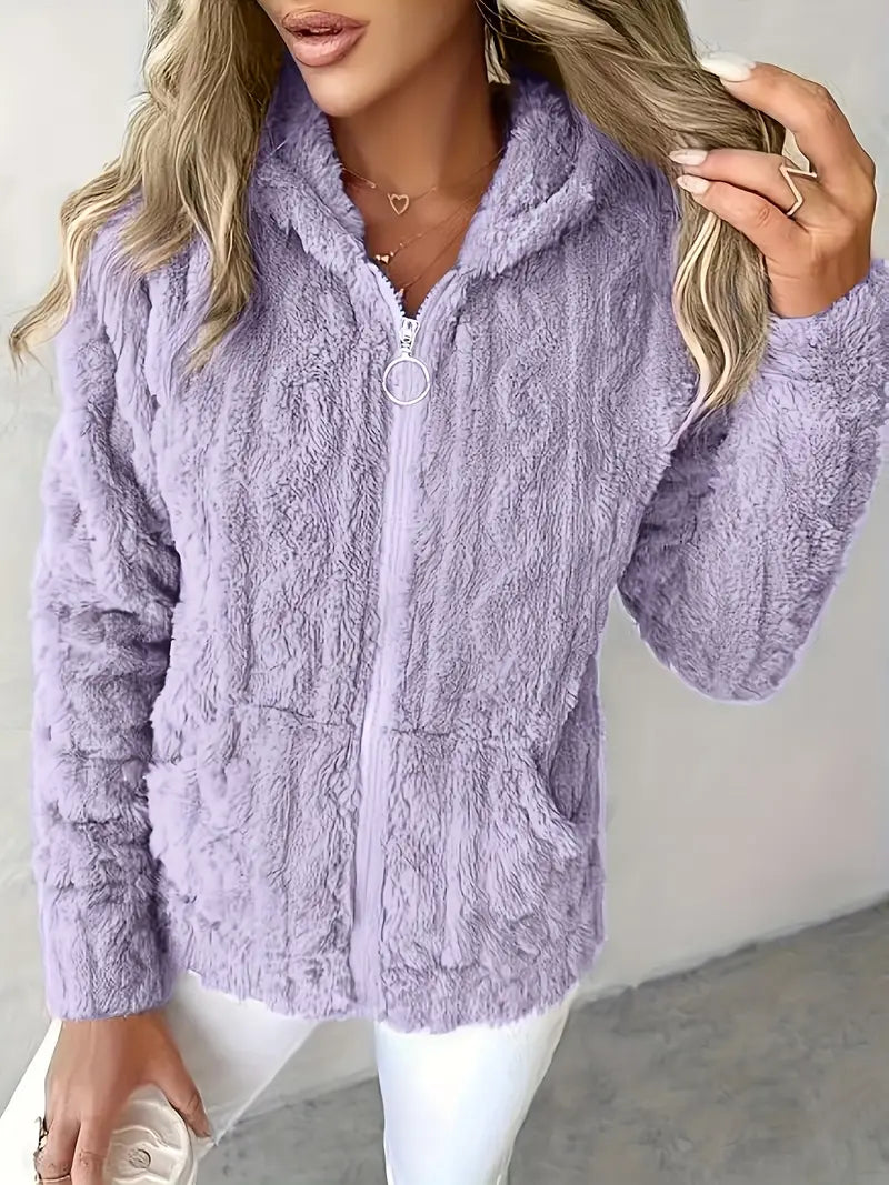 Nora | Lange Mouwen Hoodie Met Rits