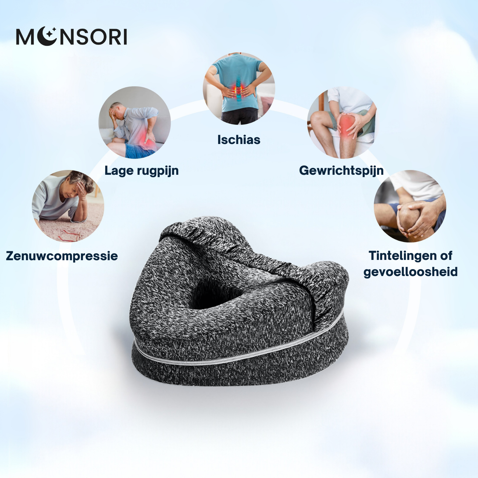 Lunava™ – Ergonomisch Heupkussen