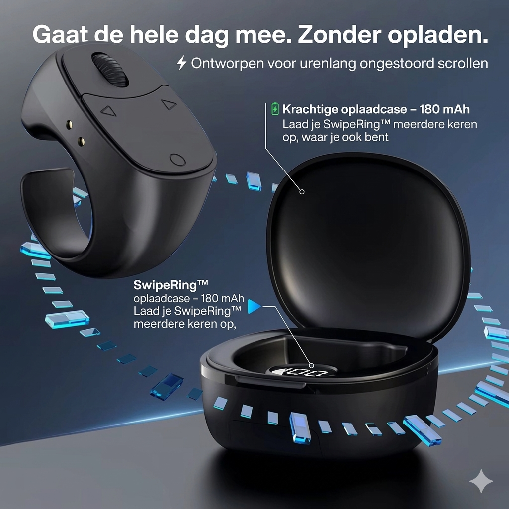 SwipeRing™ | Scroll Zonder Je Telefoon Aan Te Raken
