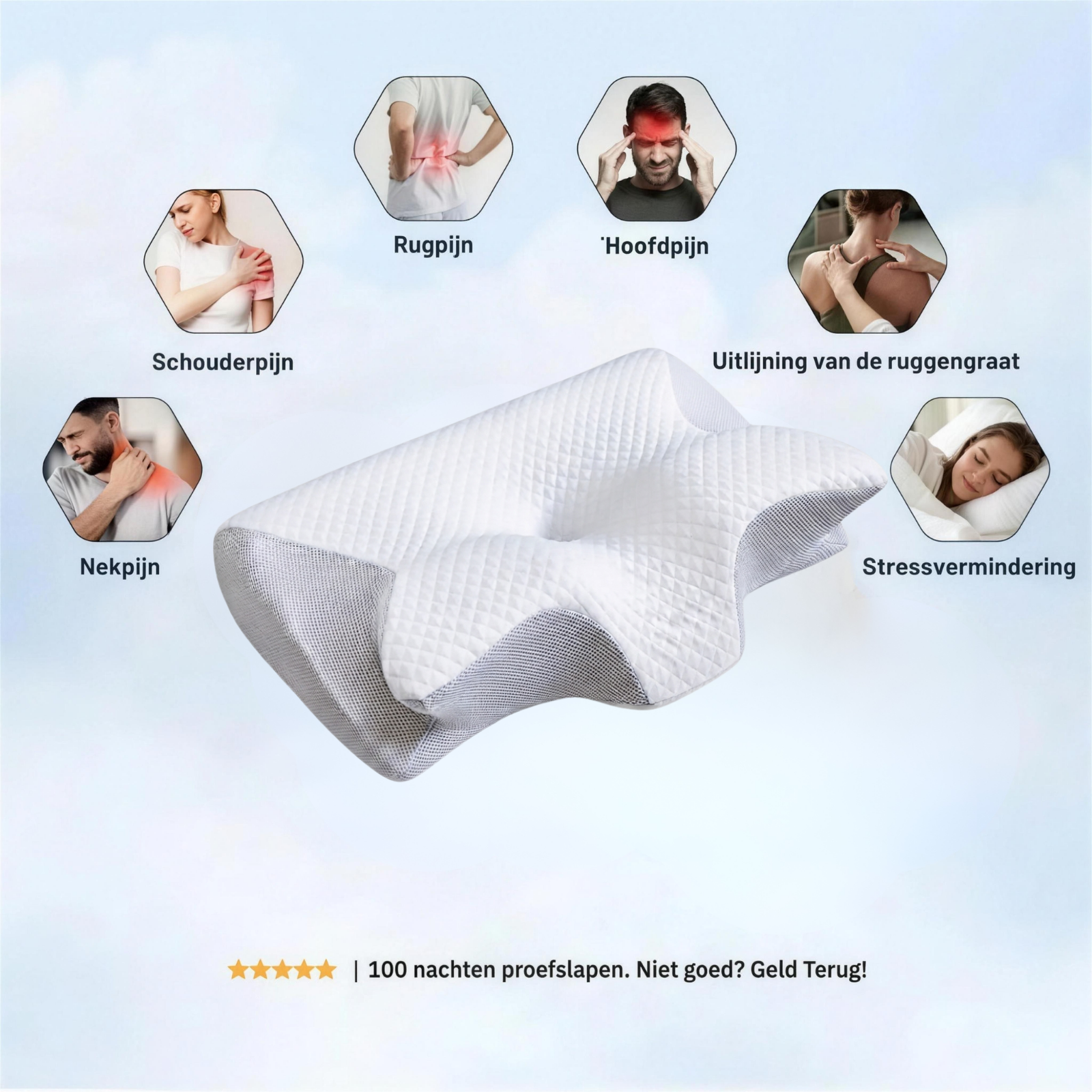 Lunava™ Ergonomisch Kussen 2.0