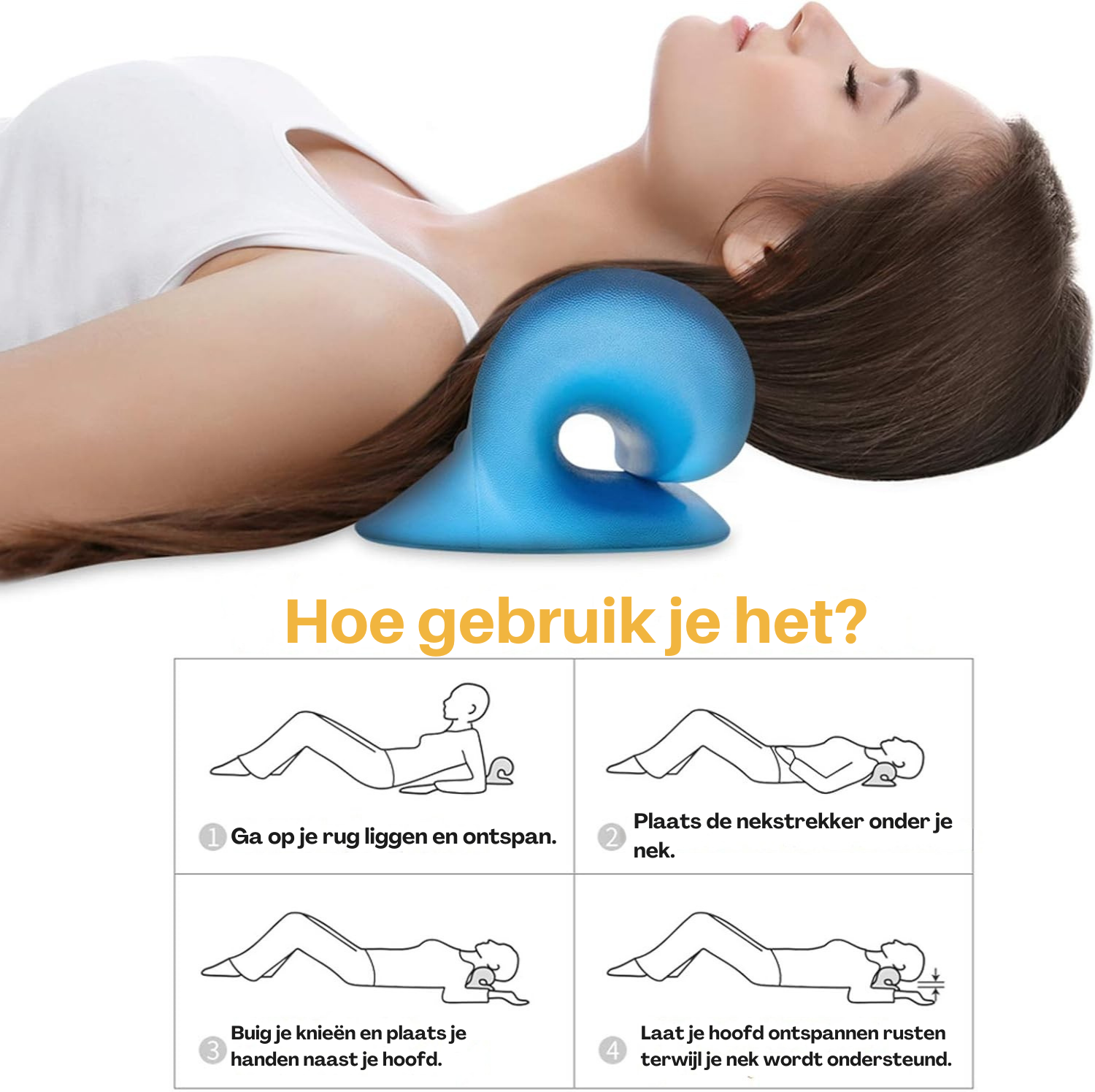 Nekstrekker & Schouderontspanner voor Pijnverlichting