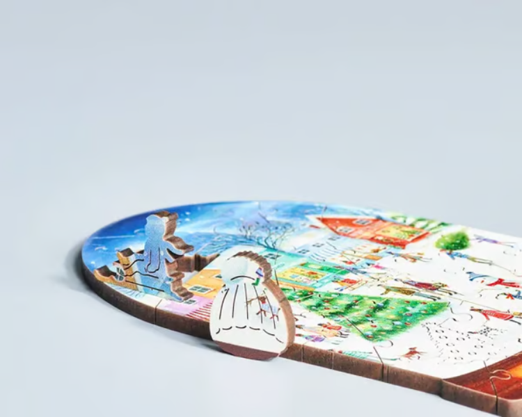 Kerstpuzzel adventskalender