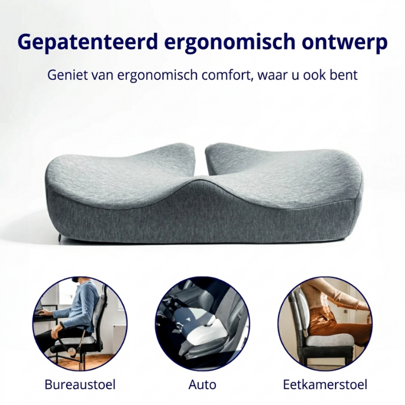 Monsori™ | Orthopedisch zitkussen