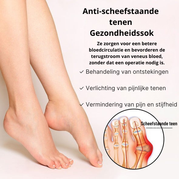 Relief™ | Orthopedische sokken voor pijnlijke en scheefgroeiende tenen