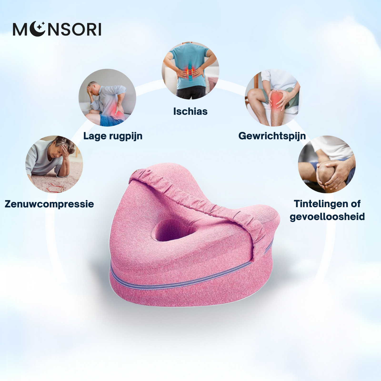 Lunava™ – Ergonomisch Heupkussen