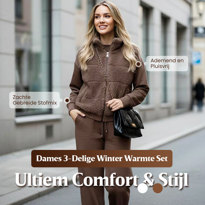 Eva™ | Warme en comfortabele 3-delige set