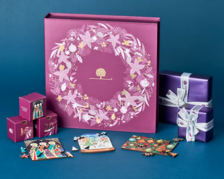 Kerstpuzzel adventskalender