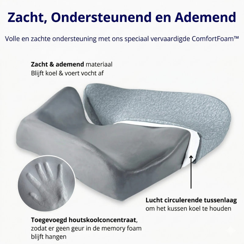 Monsori™ | Orthopedisch zitkussen