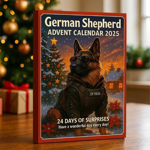 🎄🐾 Duitse Herder Adventskalender 2025 🎁