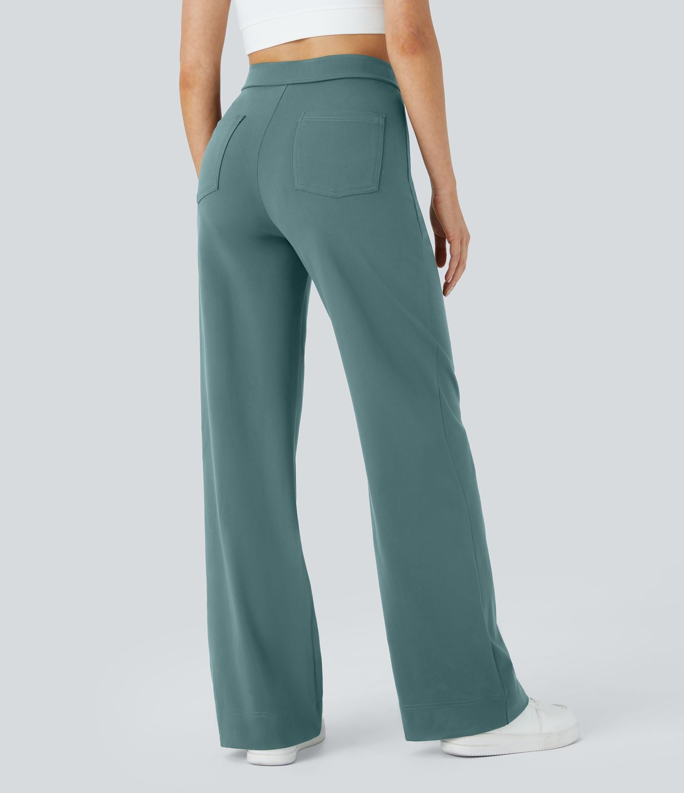 Emma™ | Elegante Elastische High-Waist Pantalon (1+1 GRATIS)