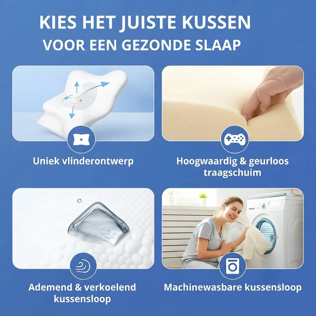 Lunava™ Ergonomisch Kussen