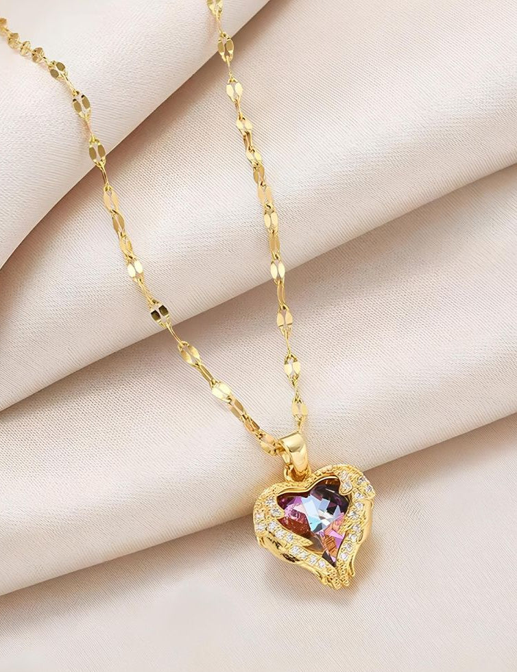 Kristallen Hartketting