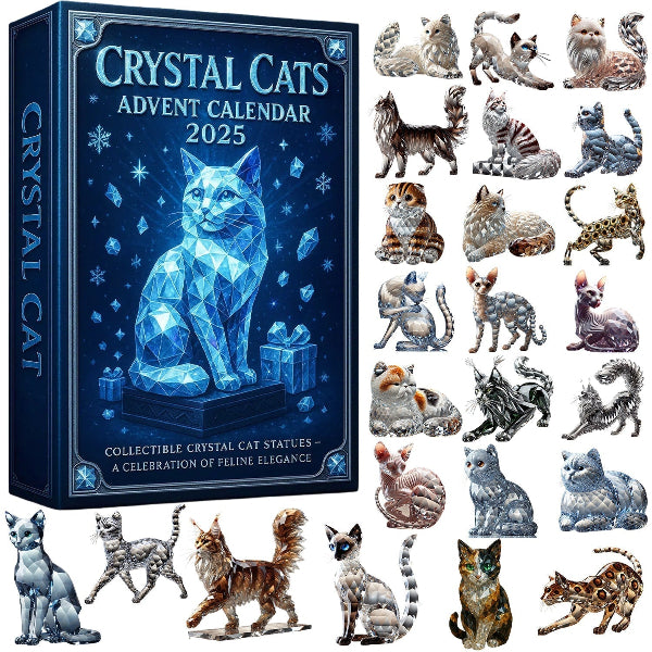 🌲 Christmas Gift – Crystal Cat Advent Calendar 2025