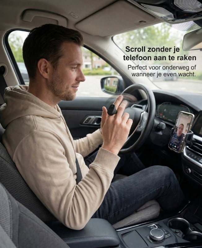 SwipeRing™ | Scroll Zonder Je Telefoon Aan Te Raken