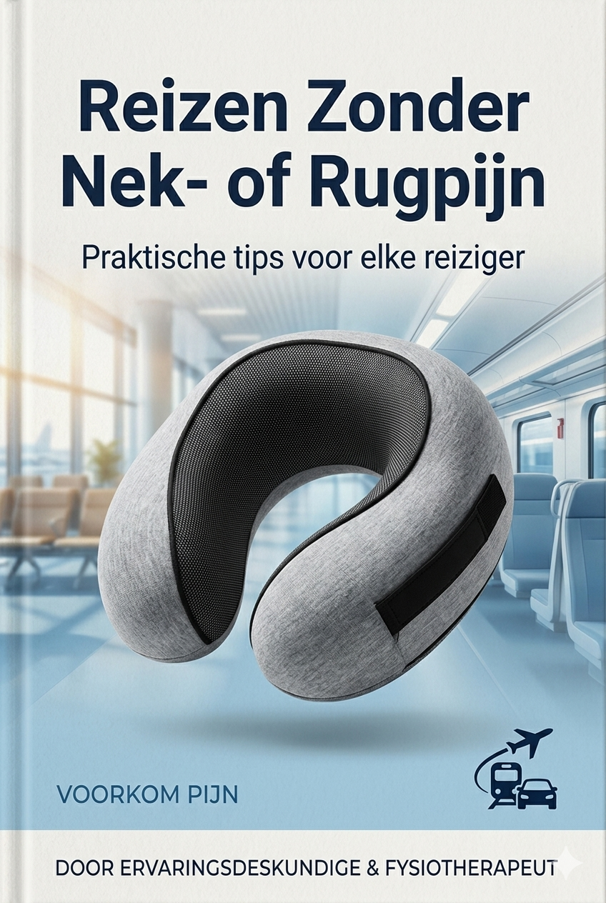 Reizen Zonder Nek- of Rugpijn – Praktische tips voor elke reiziger (E-Boek)