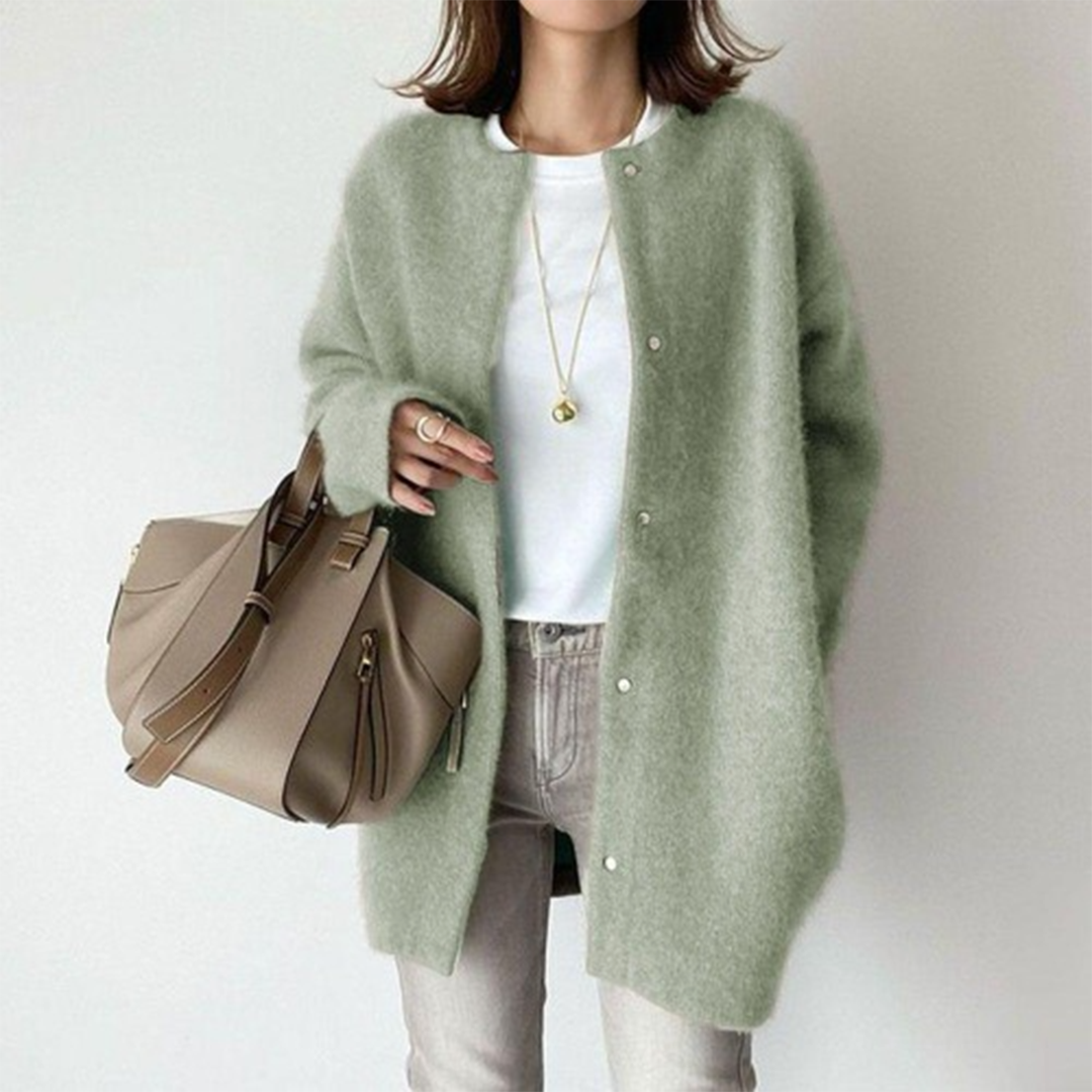 Arenda | Zachte cardigan met oversized pasvorm