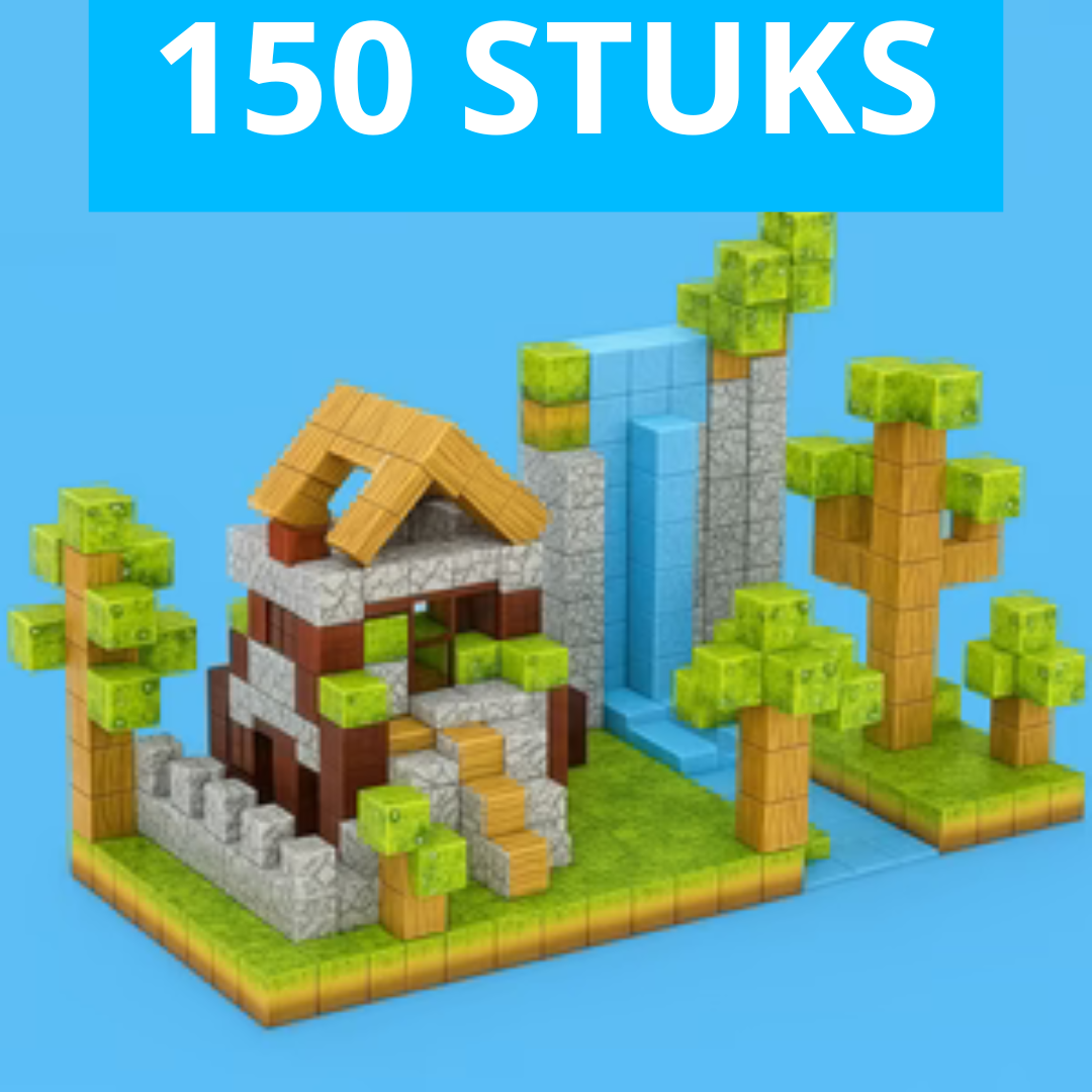 MagnaCraft™ – Magnetische Bouwblokken geïnspireerd op Minecraft