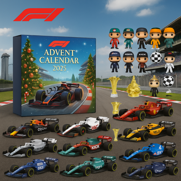 Racing legends adventskalender 2025 – verzamelaarseditie