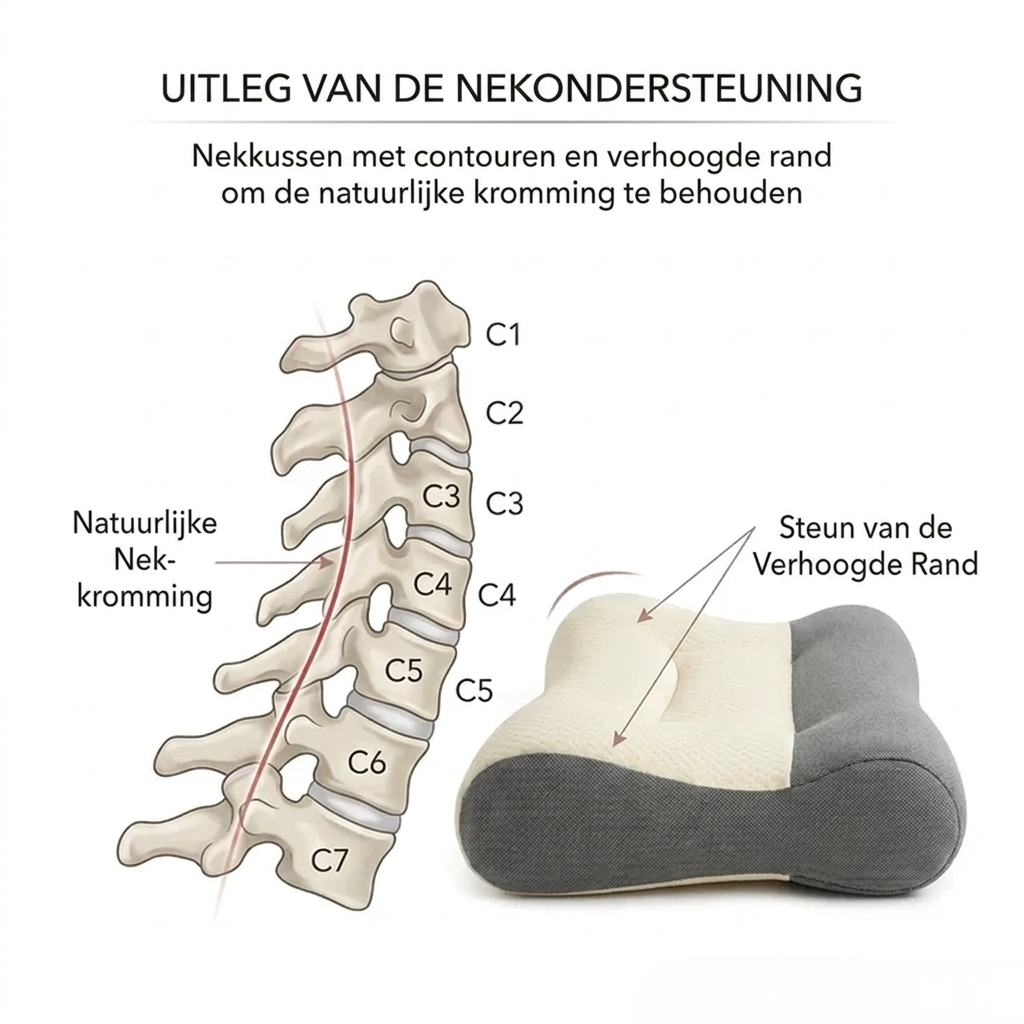 Somnava™ – Het Nekkussen voor Zijslapers