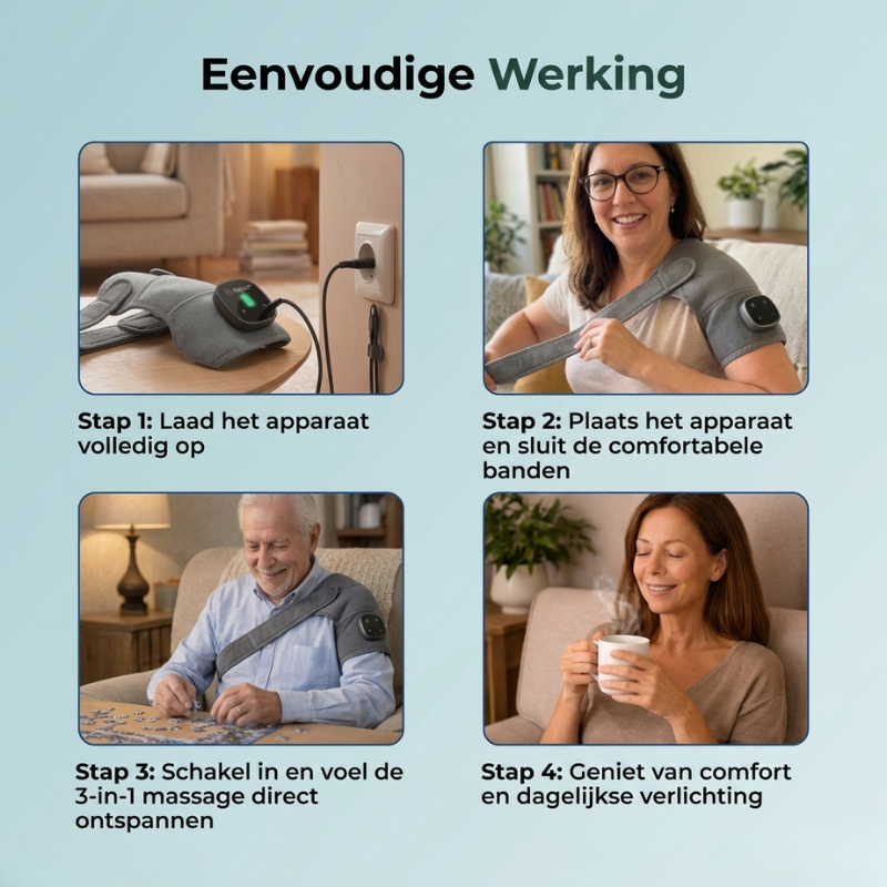Reliva™ 3-in-1 Schoudermassager