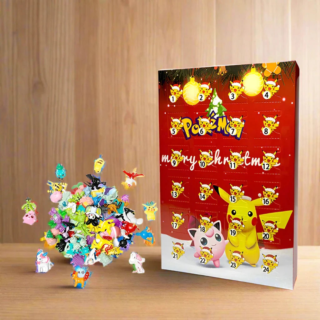 Limited Edition 24-delige Pokémon Kerst Kalender