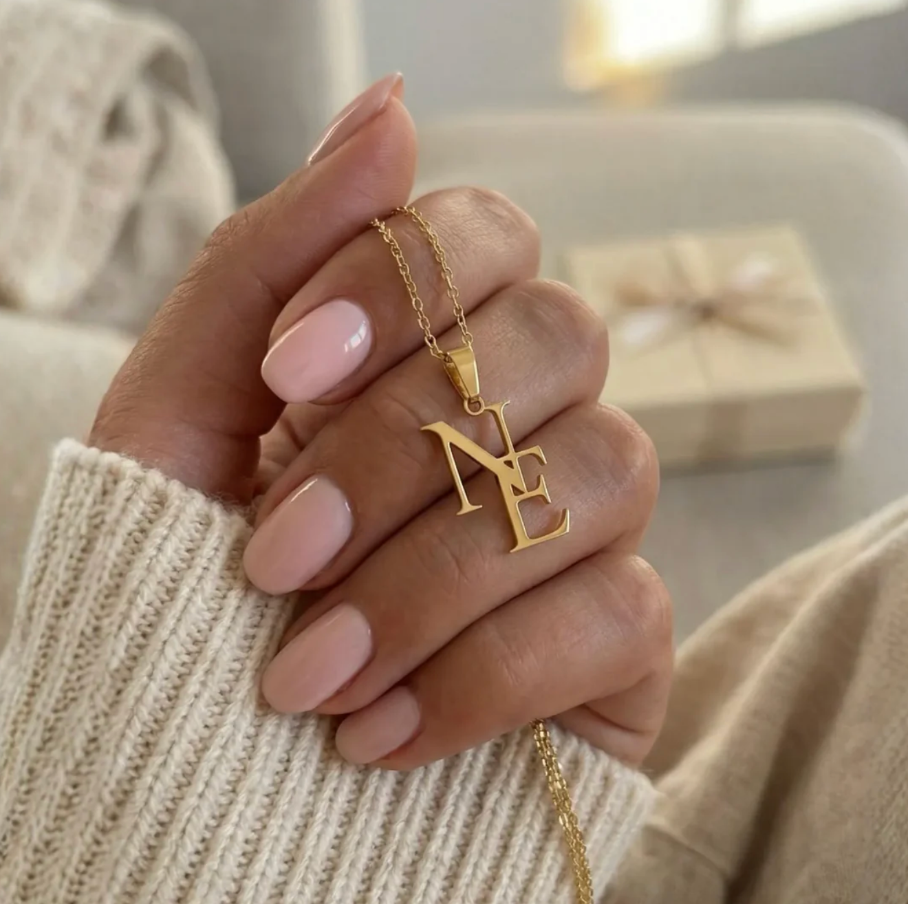 Persoonlijke Initialen Ketting