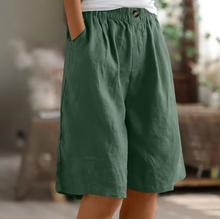 Frances - Comfortabele Katoenen Shorts
