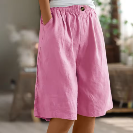 Frances - Comfortabele Katoenen Shorts