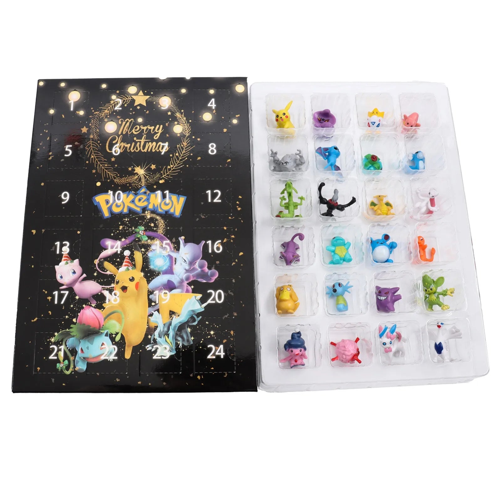 Pokémon adventskalender kerst editie