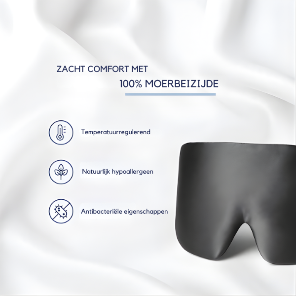 Slaapmasker van natuurlijke zijde