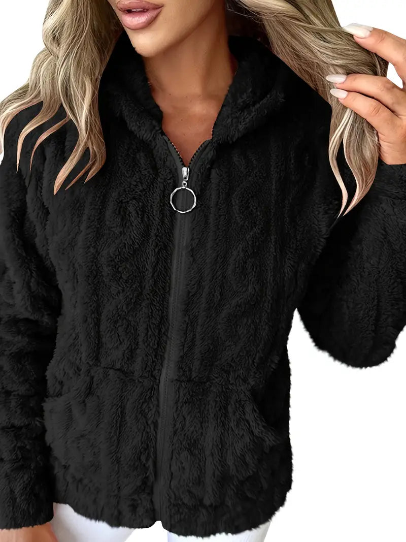 Nora | Lange Mouwen Hoodie Met Rits